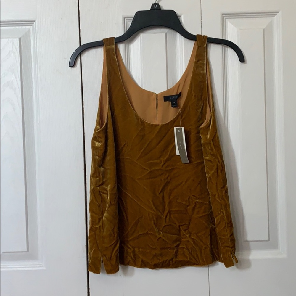 J.Crew Velvet top